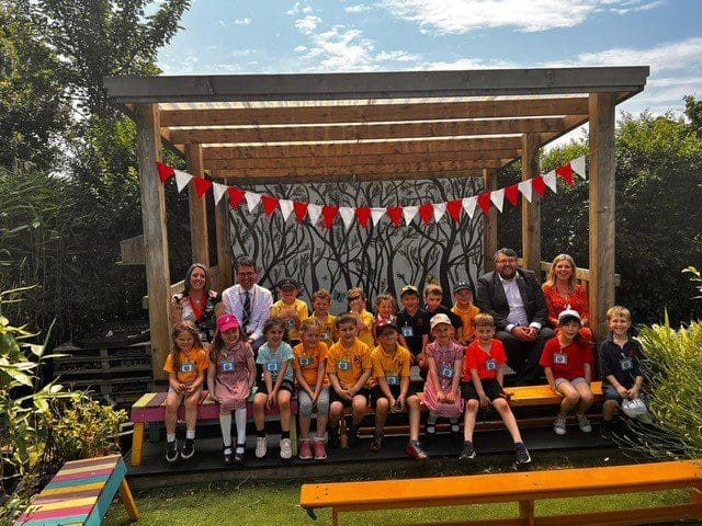 Cefn Glas Eco Warriors achieve Eco School Platinum Award for the seventh time