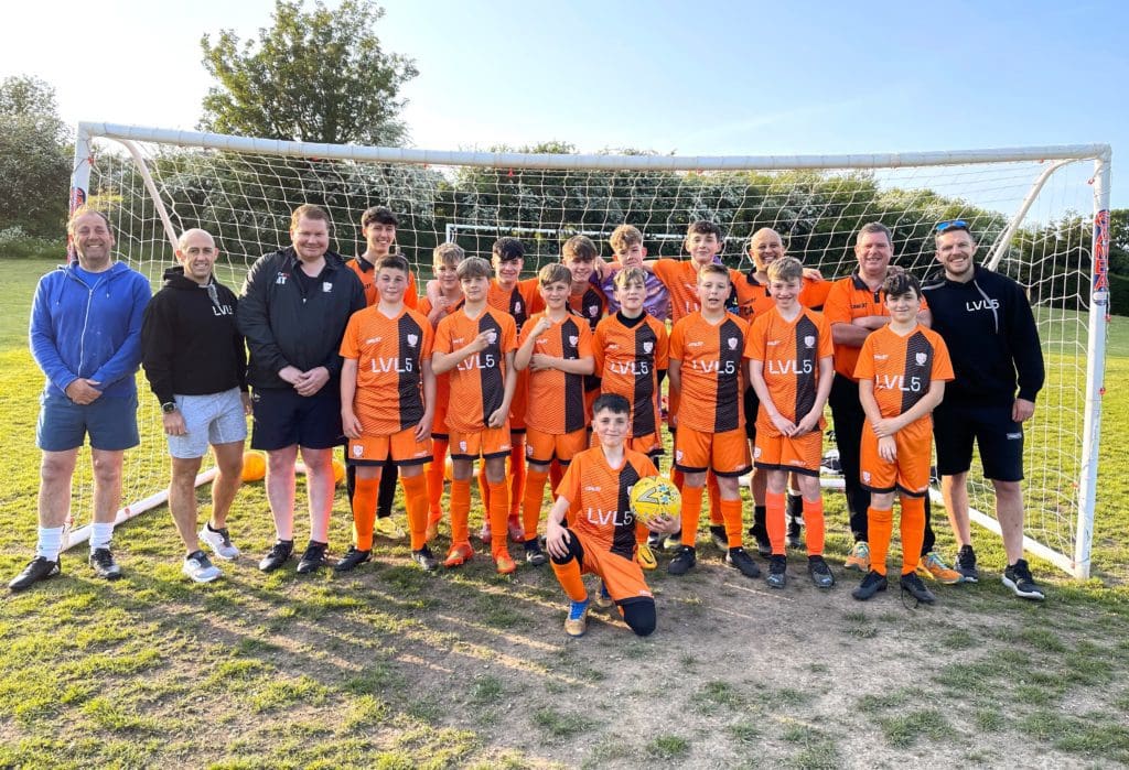 Cutting-edge new gym complex lifts spirits of youth football team with sponsorship deal