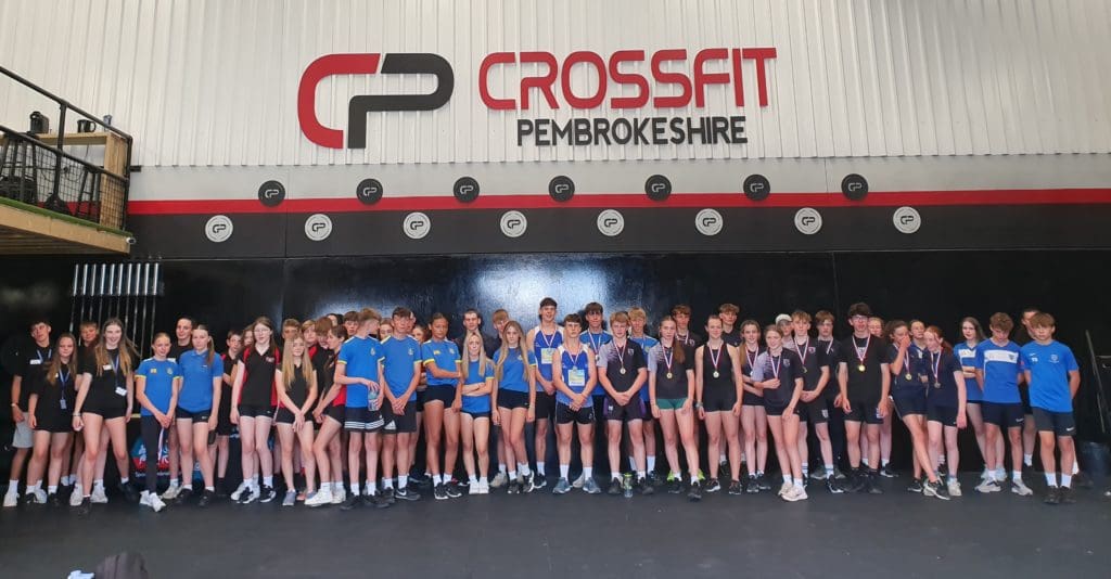 Hundreds of pupils take part in third Crossfit Games in Pembrokeshire