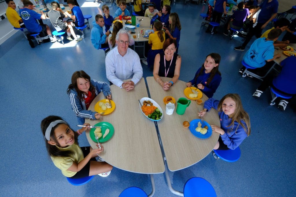 New-style lunchtimes introduced at Neyland School