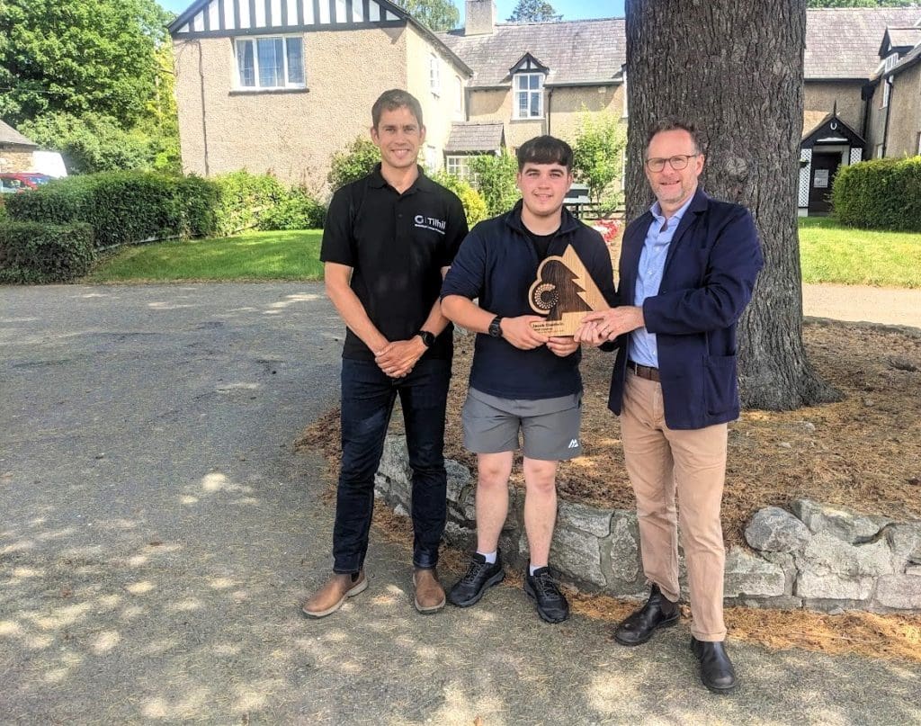 Wrexham student wins prestigious forestry award