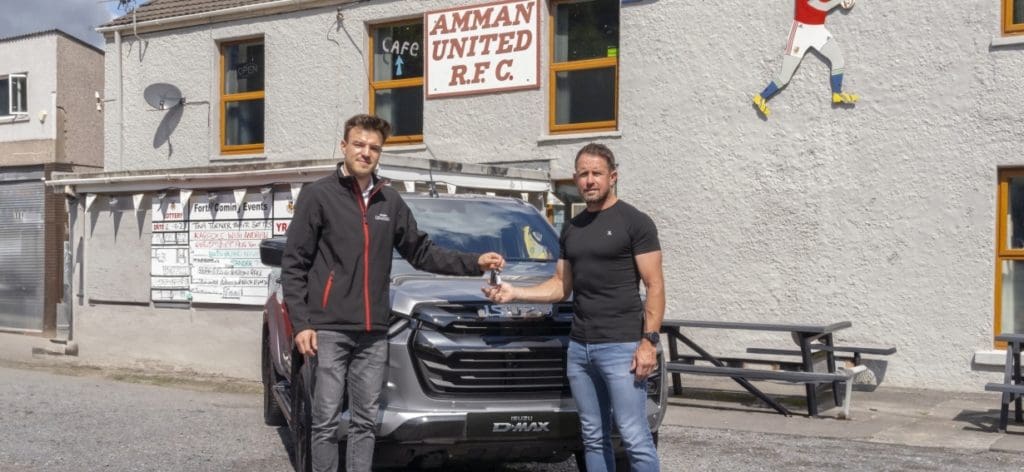 Welsh rugby legend Shane Williams chooses Isuzu D-Max for seventh consecutive year