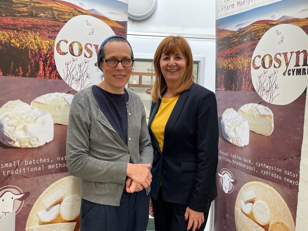 Minister visits Bethesda award-winning ewe’s milk dairy