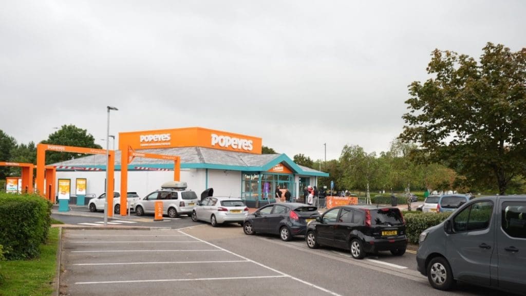 Popeyes opens first Welsh drive-thru restaurant