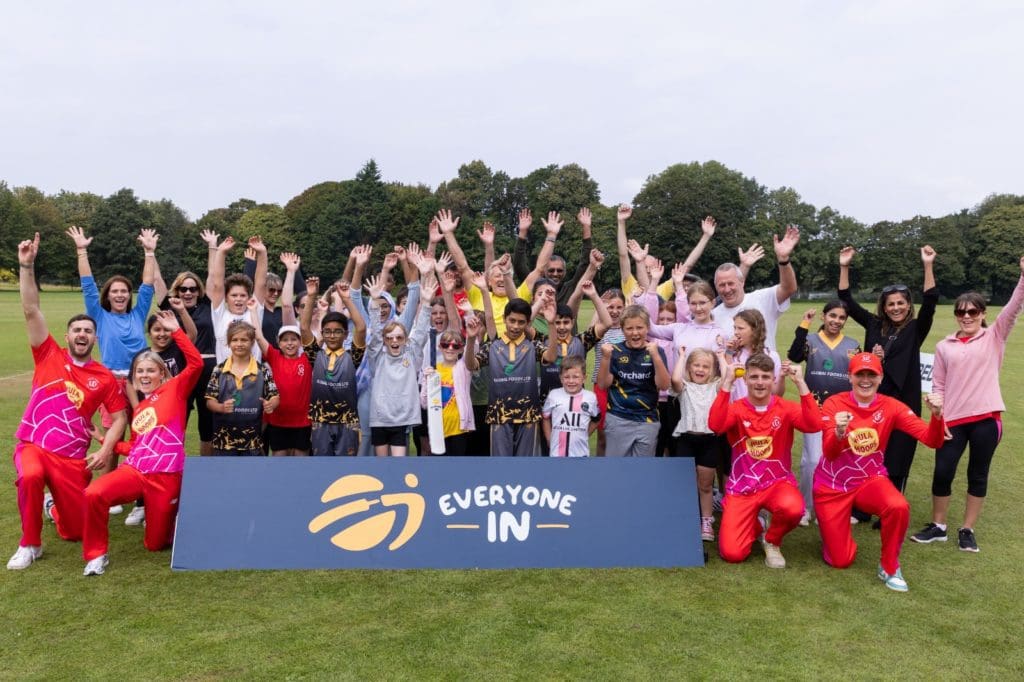 Welsh Fire players help launch new community cricket pitch initiative in Cardiff