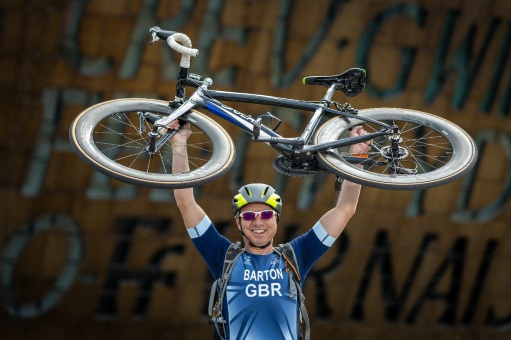 Team GB triathlete from Cardiff competes for charity that helped him walk again
