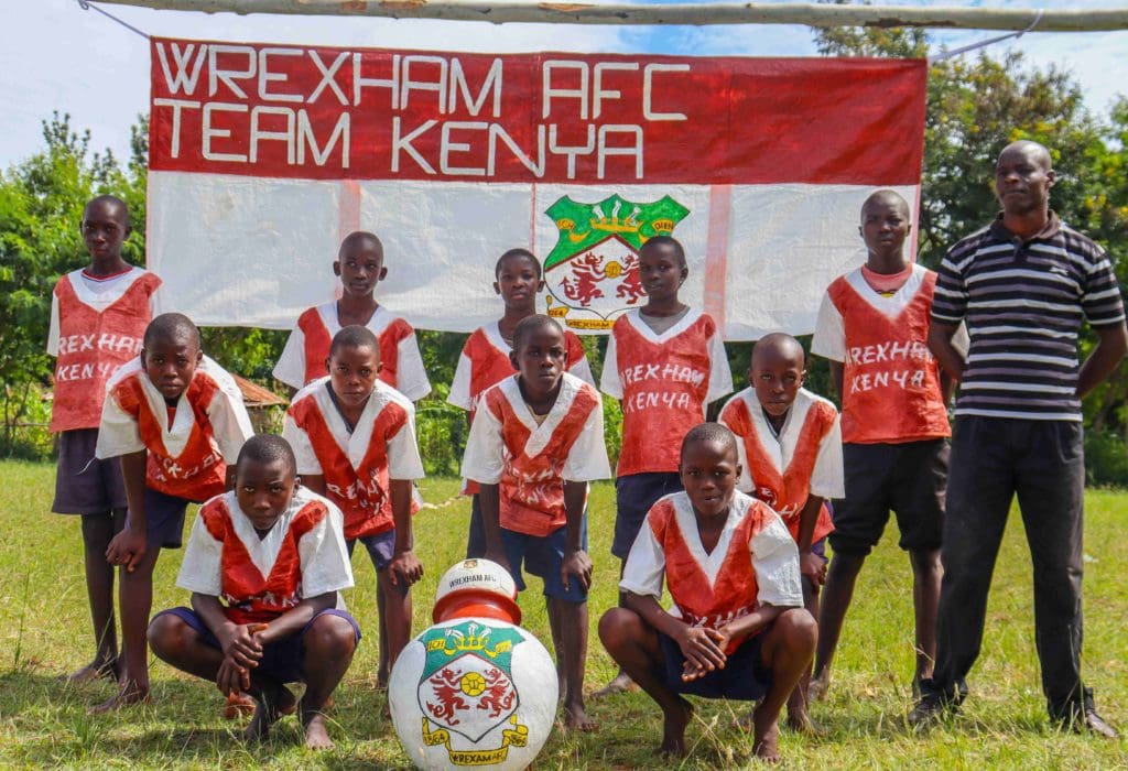 Rob and Ryan’s fairytale Wrexham takeover inspires football-mad African youngsters