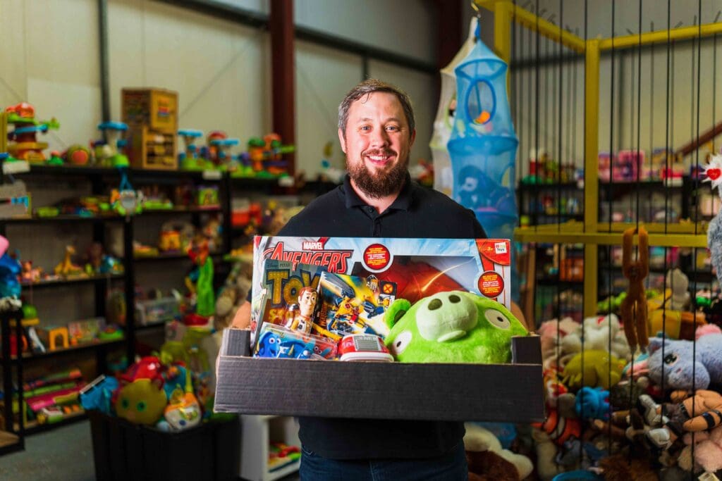 Caerphilly social enterprise donates toys to 3000 children in two years