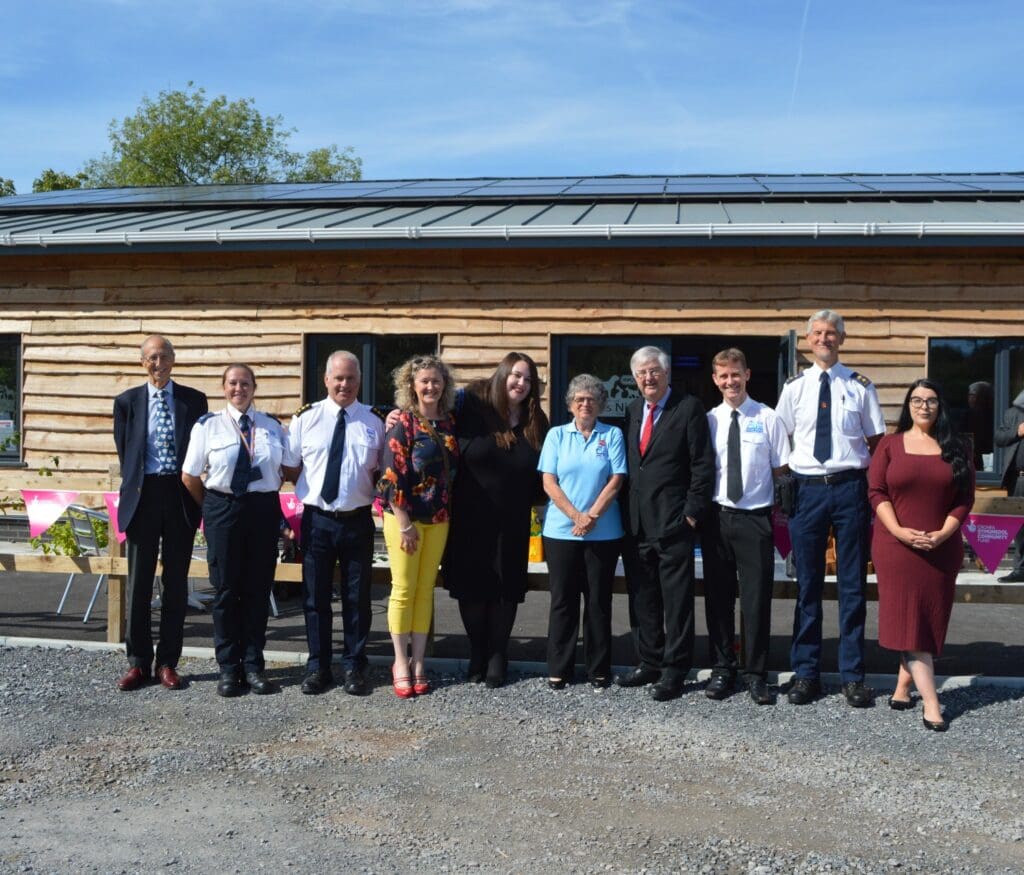 First Minister opens new community hub at RSPCA Llys Nini