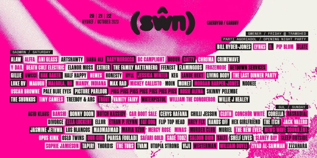 49 new artists announced for Cardiff’s Sŵn Festival 2023