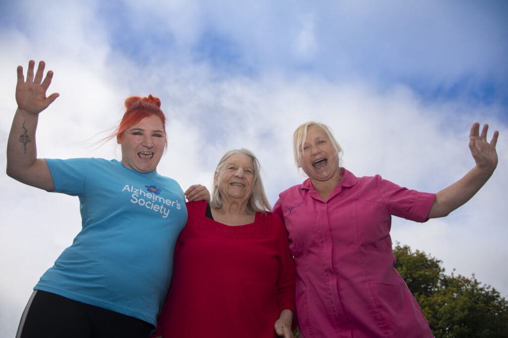 Leap of faith for daredevil mum and daughter with charity skydive