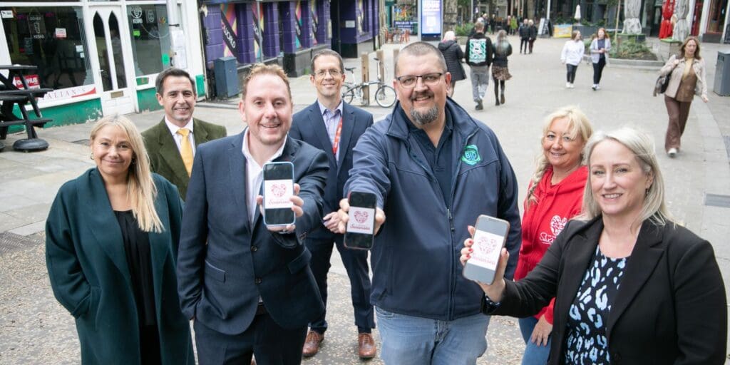 Swansea residents already benefiting from new city centre app