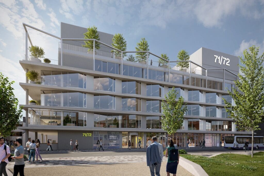 New images of landmark office development in Swansea city