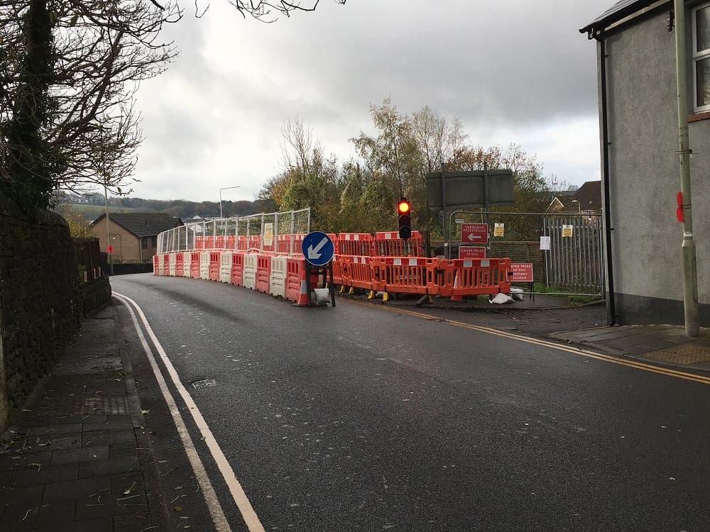 Work to install the new Llanharan railway footbridge next weekend