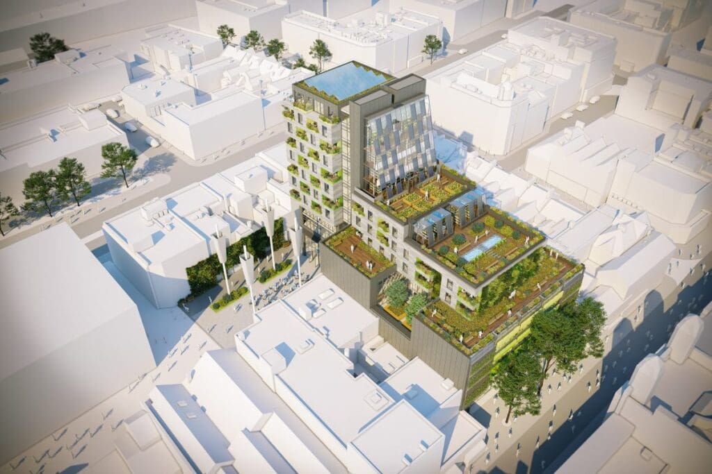 Work continues at landmark ‘Biophilic Living’ development in Swansea