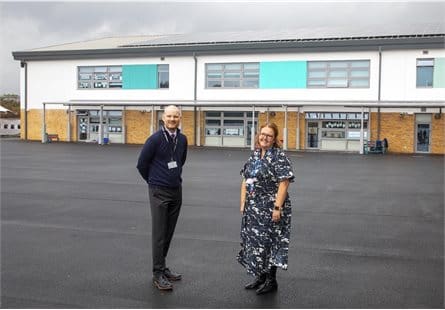 Rhydyfelin school welcomes new building with first-class facilities