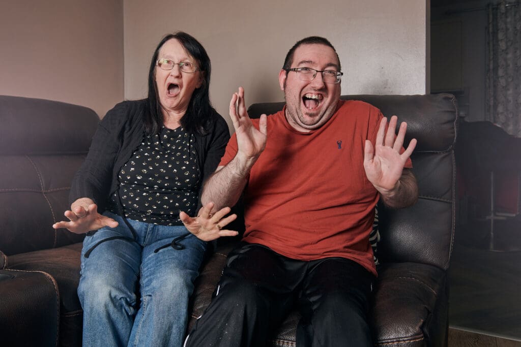 TV extra Aaron aiming to inspire other disabled people with starring role on Welsh Gogglebox