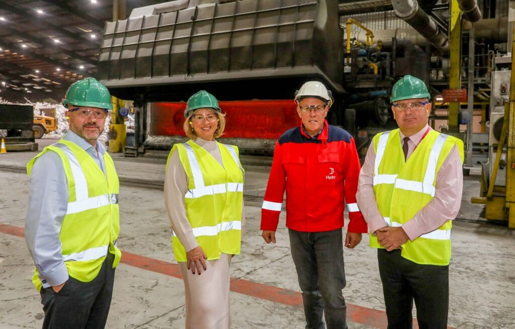 £30 million aluminium giant’s pledge boosts North East Wales Investment Zone campaign