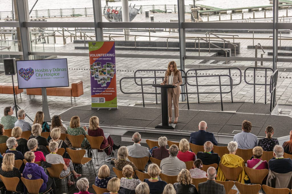 Volunteers’ contribution to charity recognised at Senedd event