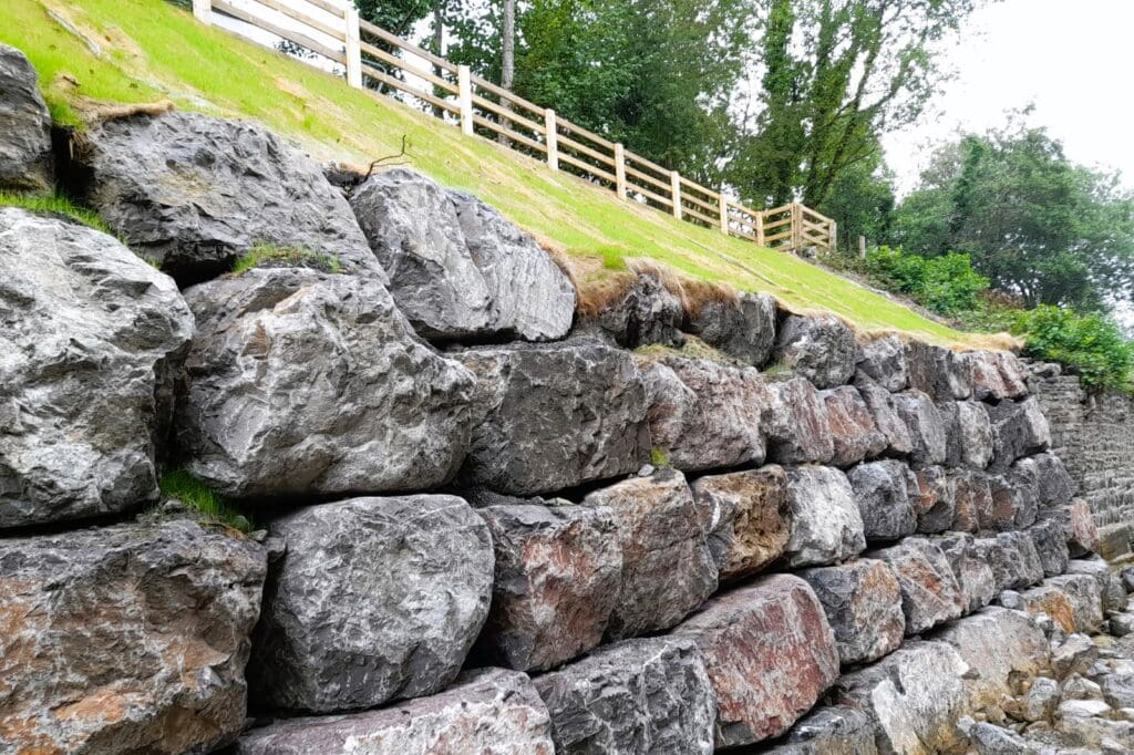 Significant river wall repair scheme completed in Tonypandy