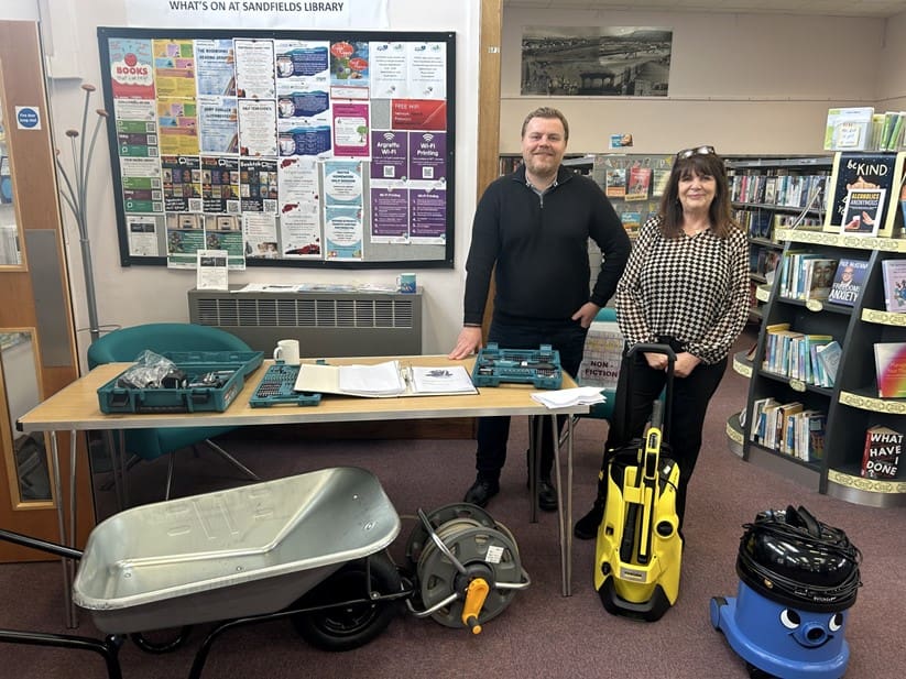 New ‘Library of Things’ scheme helps residents to save money and reduce waste