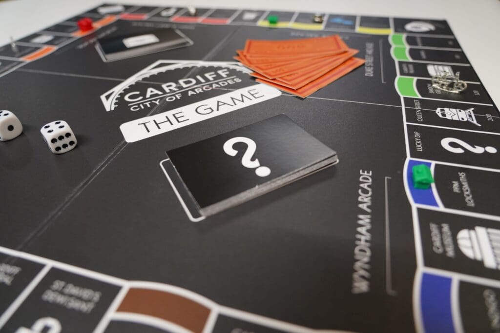 Life-sized board game to pop up in Cardiff for City of Arcades Day
