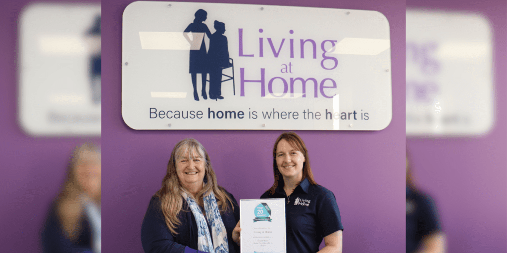 Swansea-based Living at Home receives Top 20 Home Care Provider ranking