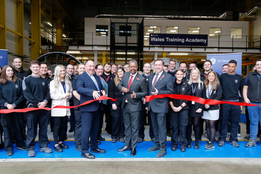 GE Aerospace Wales opens new training academy in Nantgarw