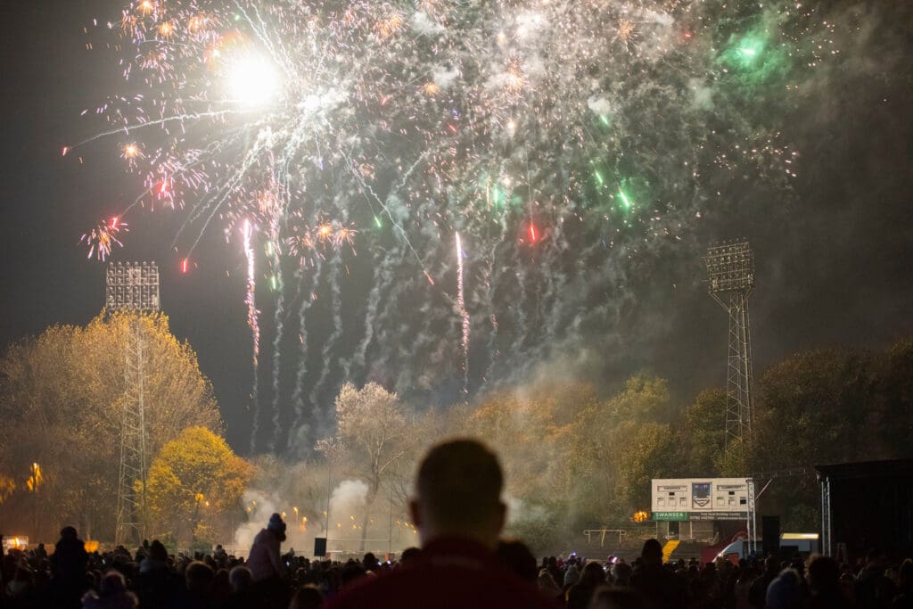 Swansea’s fireworks display to return to St Helen’s