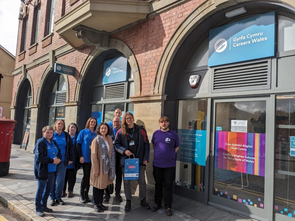 New Pontypridd careers centre hosts partnership event