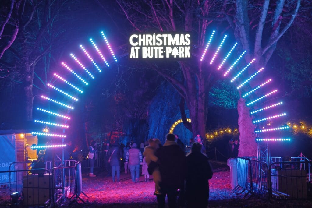 ‘One of the best light trails’ – Our review of Christmas at Bute Park 2023
