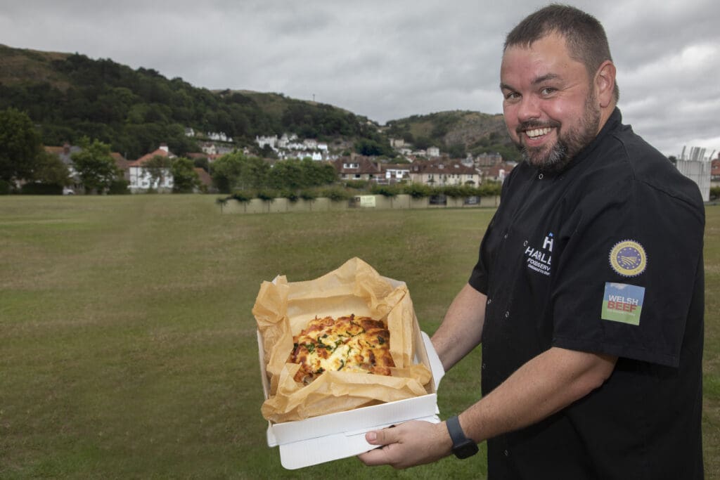 Chef Steve helps Gwynedd youngsters get creative at pizza classes