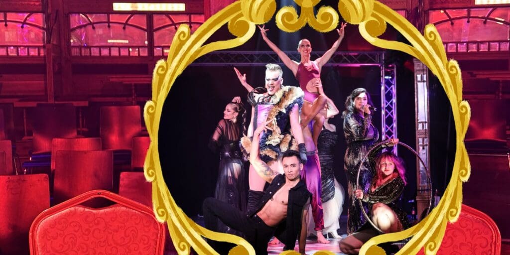 Review: An evening of burlesque at Castellana in the Spiegeltent Cardiff