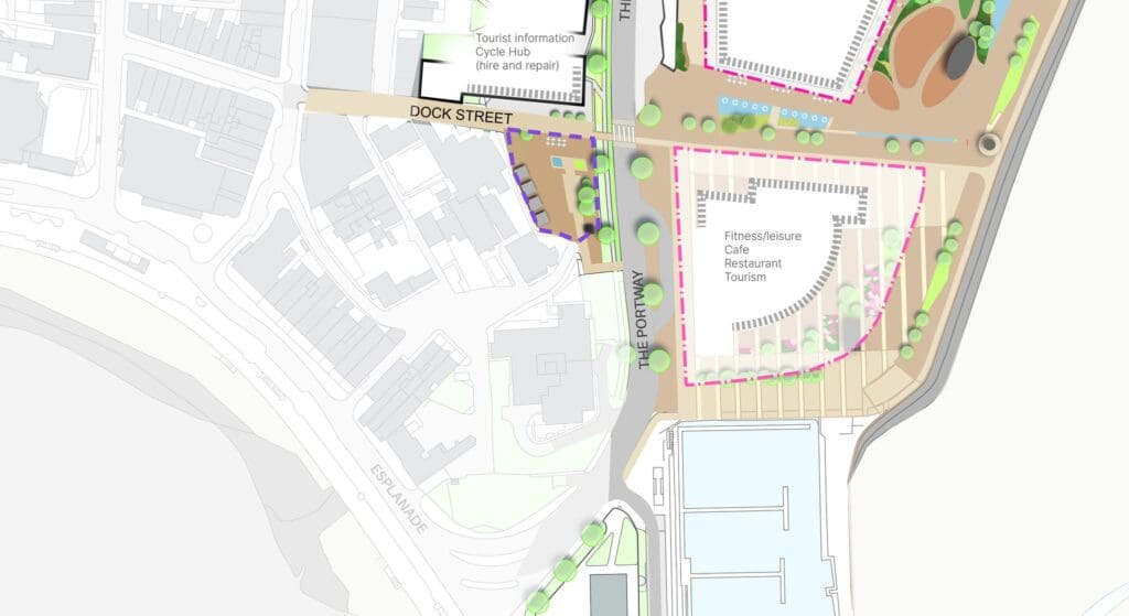 Council reveals concept designs for new community facilities in Porthcawl