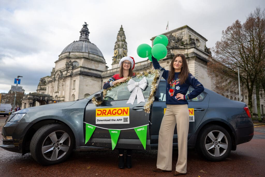 Dragon Taxis supports Childline Cymru this Christmas