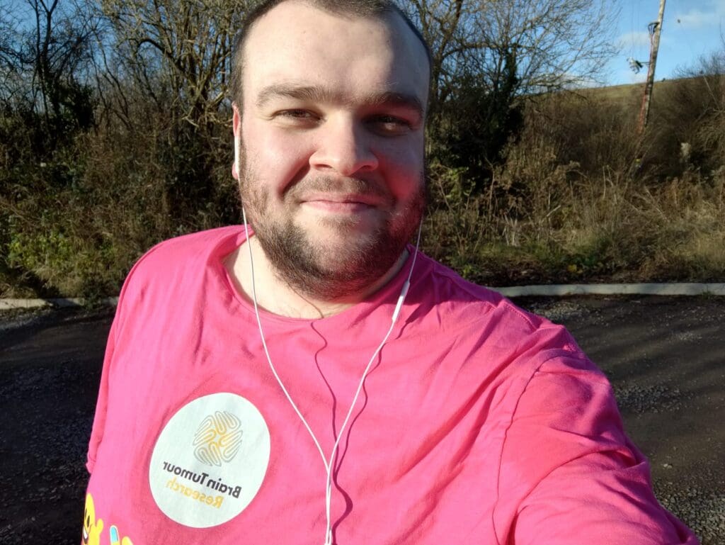 Young man had to re-learn how to walk after brain surgery