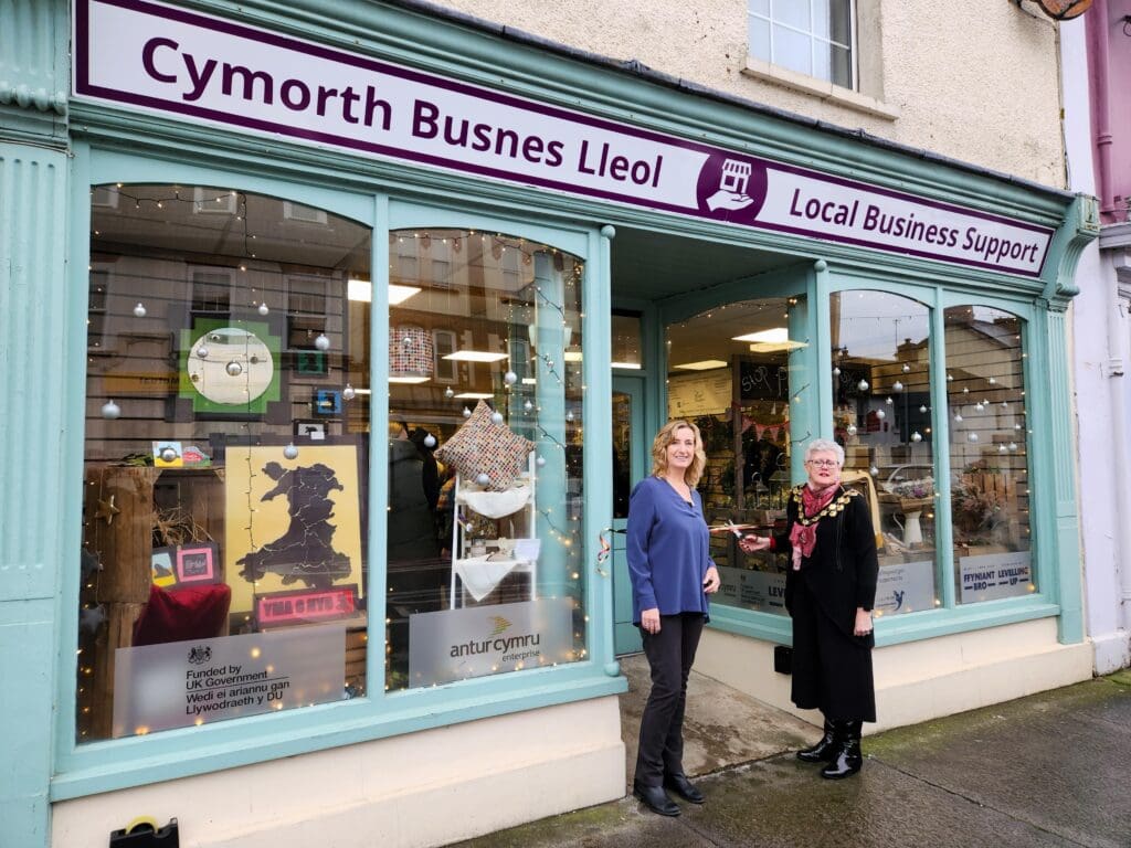 Business service opening new retail sites in mid and west Wales following pilot success