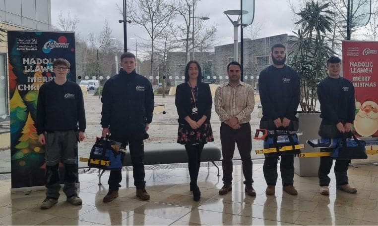 Donation gives apprentices tools for success