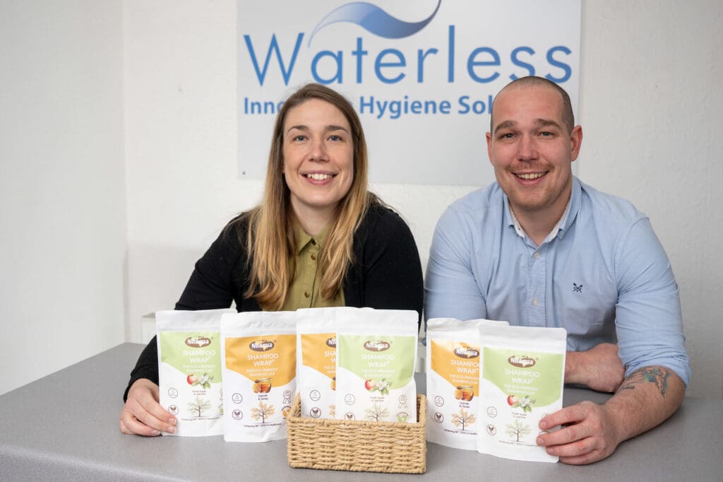 Waterless launches world’s first biodegradable shampoo cap