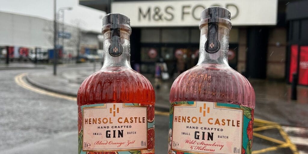 Hensol Castle Welsh Gins now available to buy in Marks & Spencer Foodhalls in Wales