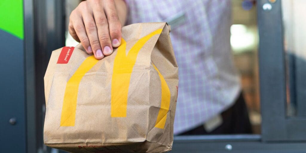 McDonald’s bought by thief leads to his arrest