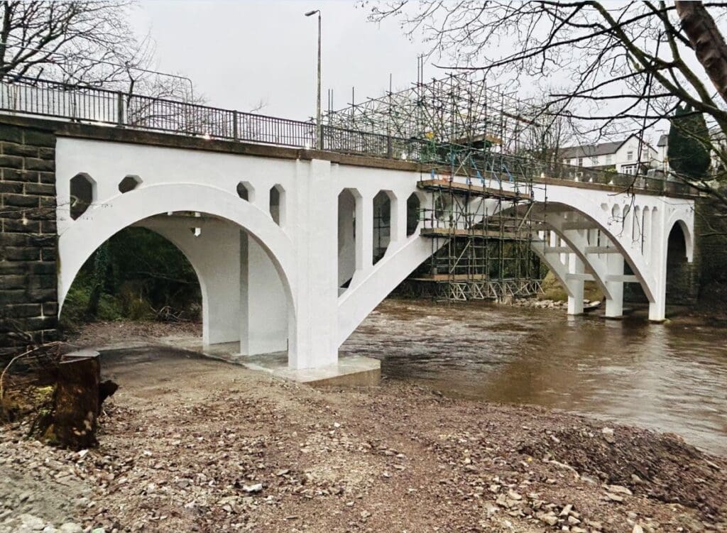 Pontypridd bridge refurbishments progress to the next stage