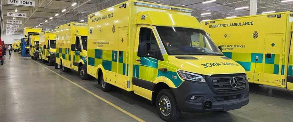 Welsh Ambulance Service adds state-of-the-art emergency ambulances to its fleet