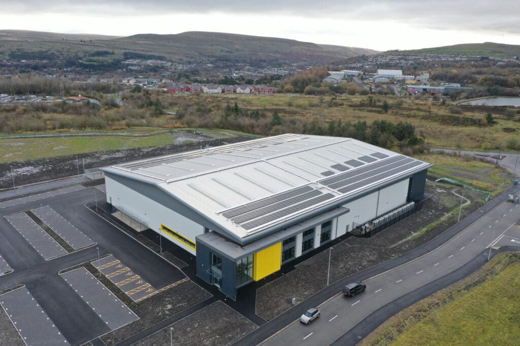 New industrial unit goes on the market in Ebbw Vale