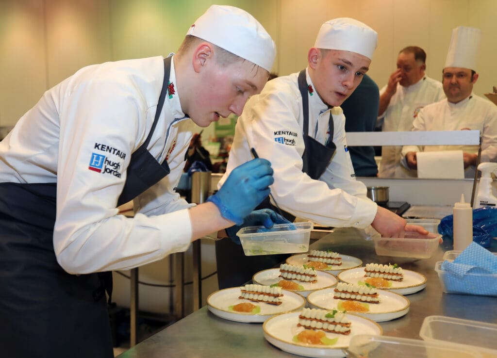 Culinary talent on display in the Junior Chef of Wales final