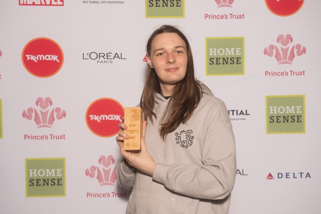 Cardiff young person receives prestigious Prince’s Trust Award
