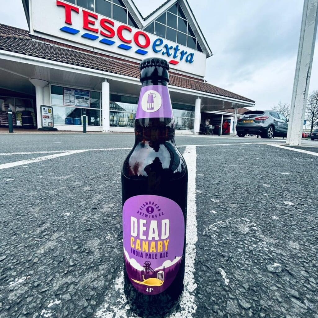 Glamorgan Brewing takes us back in time with the new IPA Tesco listing