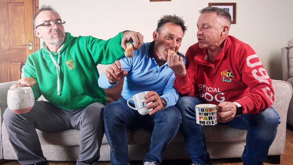 Snap happy fans keep asking TV brothers for selfies