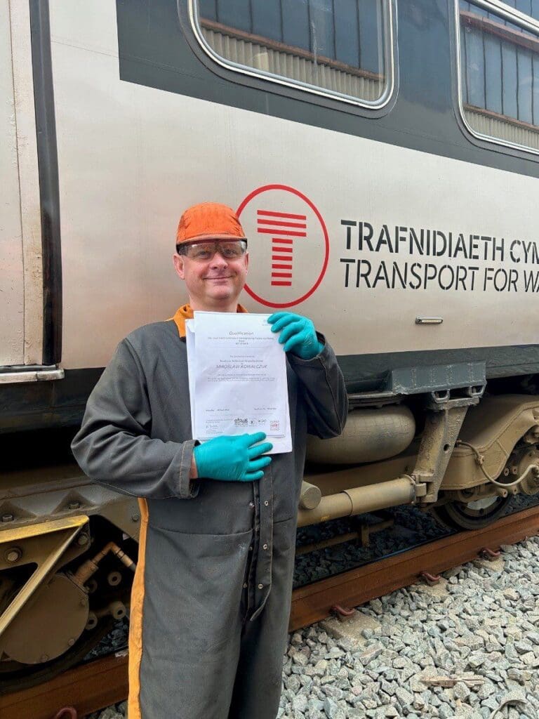 Doting dad moves countries for apprenticeship to support daughter