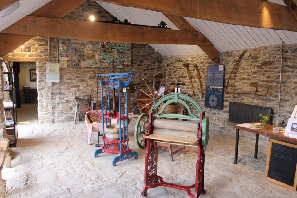 Half term launch for Mynachlog Fawr Exhibition at Strata Florida